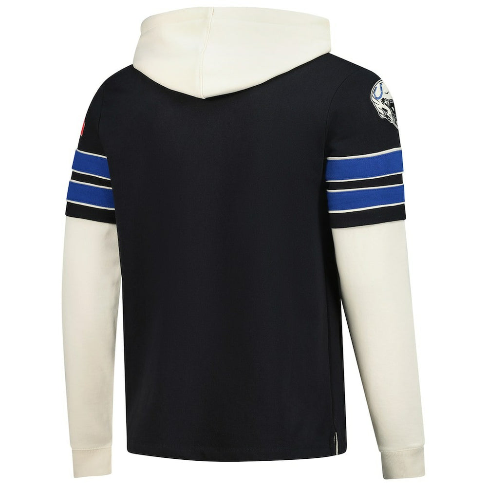 Indianapolis Colts '47 Split Zone Cornerback Duo Hoodie Black