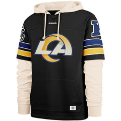 Los Angeles Rams '47 Split Zone Cornerback Duo Hoodie Black