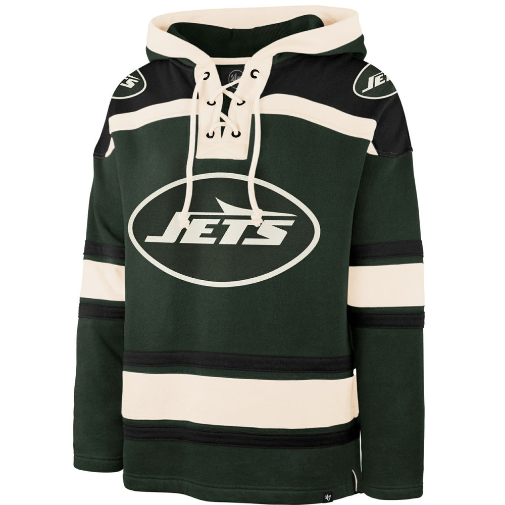New York Jets '47 Men's Superior Lacer Hoodie Dark Green