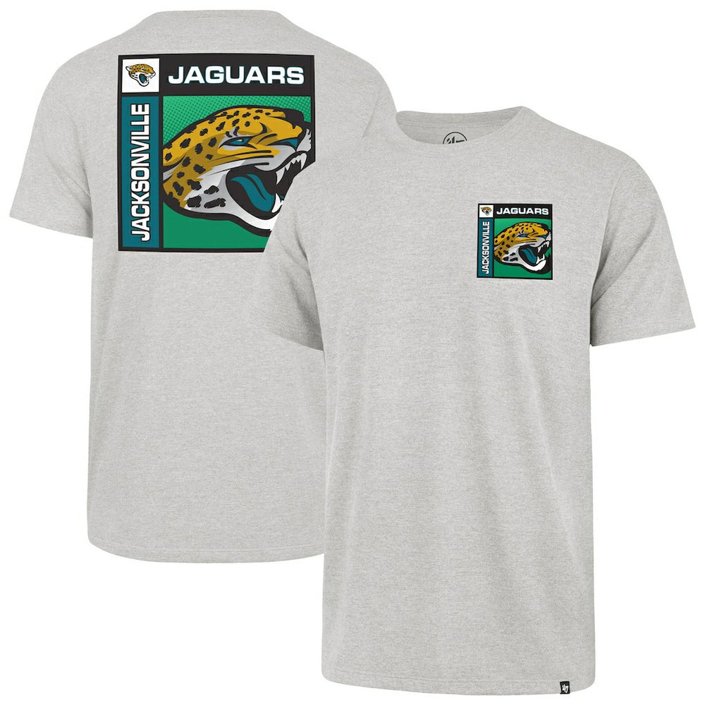 Jacksonville Jaguars '47 Chrome Plate Franklin T-Shirt Gray