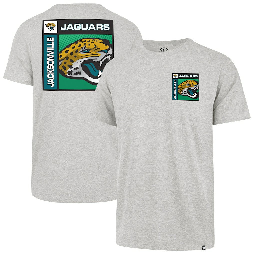 Jacksonville Jaguars '47 Chrome Plate Franklin T-Shirt Gray