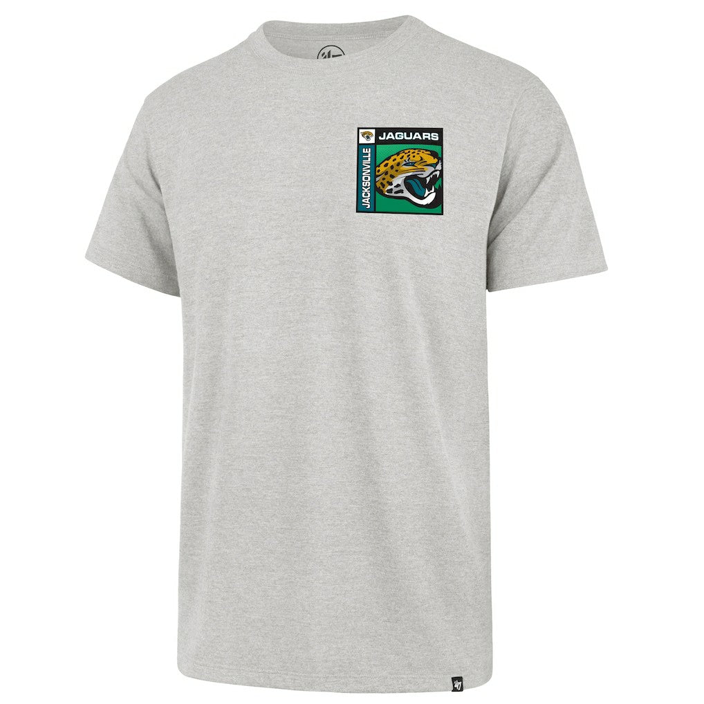 Jacksonville Jaguars '47 Chrome Plate Franklin T-Shirt Gray