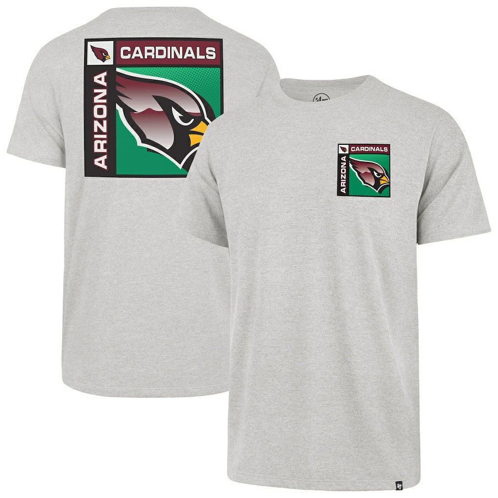 Arizona Cardinals '47 Chrome Plate Franklin T-Shirt Gray