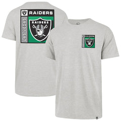 Las Vegas Raiders '47 Chrome Plate Franklin T-Shirt Gray