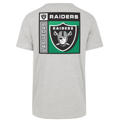 Las Vegas Raiders '47 Chrome Plate Franklin T-Shirt Gray