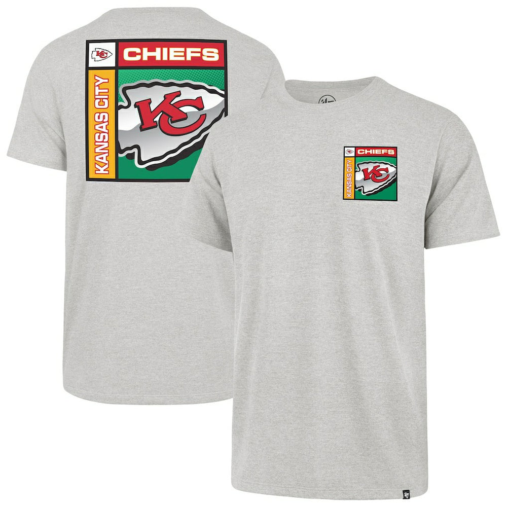 Kansas City Chiefs '47 Chrome Plate Franklin T-Shirt Gray