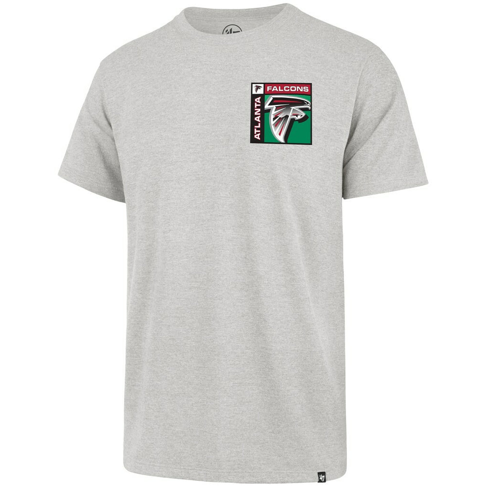Atlanta Falcons '47 Chrome Plate Franklin T-Shirt Gray