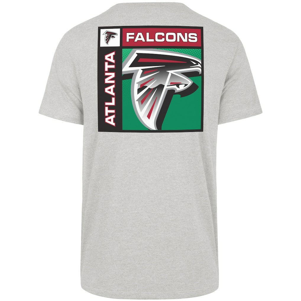 Atlanta Falcons '47 Chrome Plate Franklin T-Shirt Gray