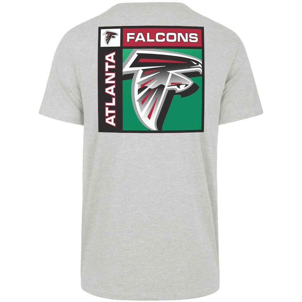 Atlanta Falcons '47 Chrome Plate Franklin T-Shirt Gray