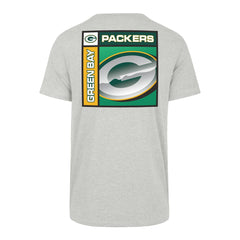 Green Bay Packers '47 Chrome Plate Franklin T-Shirt Gray