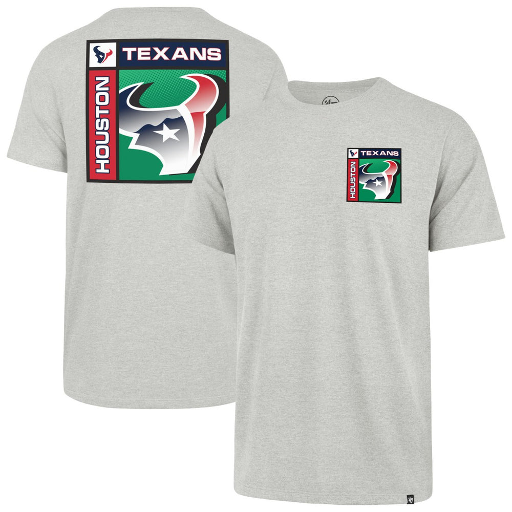 Houston Texans '47 Chrome Plate Franklin T-Shirt Gray