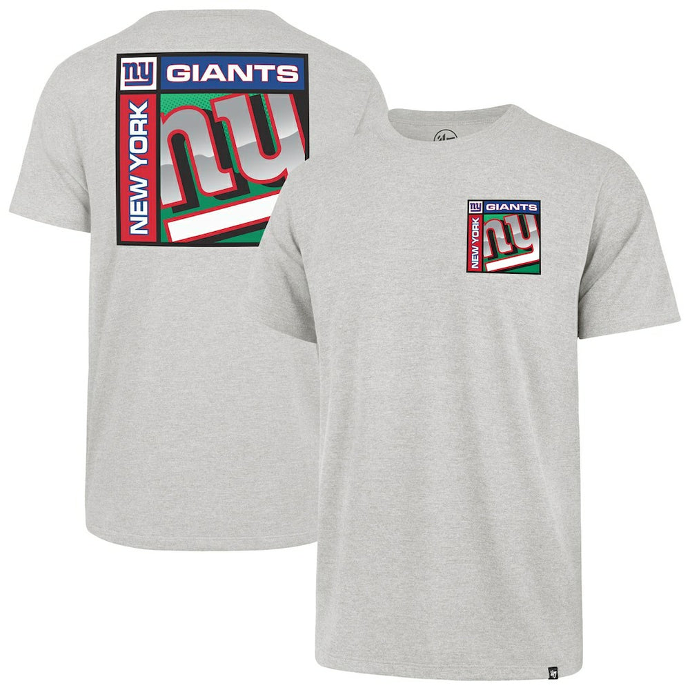 New York Giants '47 Chrome Plate Franklin T-Shirt Gray