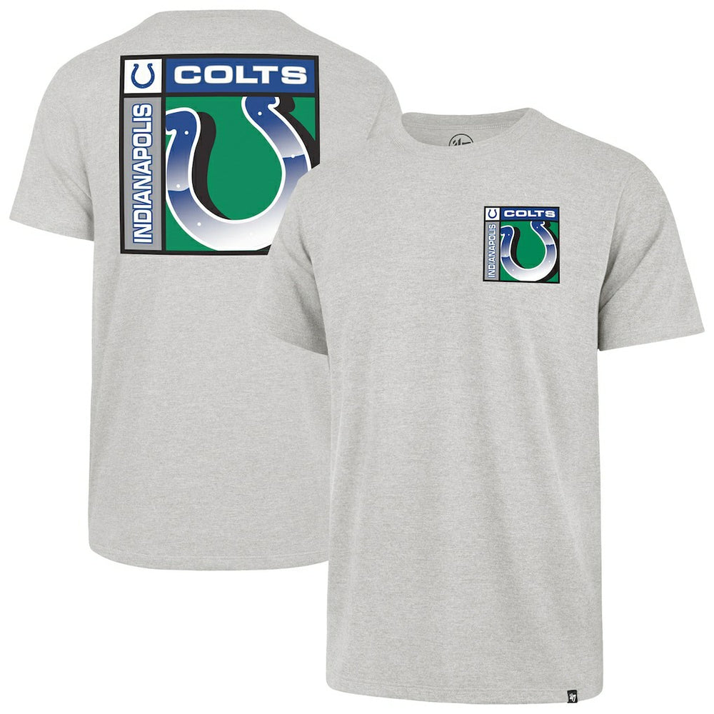 Indianapolis Colts '47 Chrome Plate Franklin T-Shirt Gray
