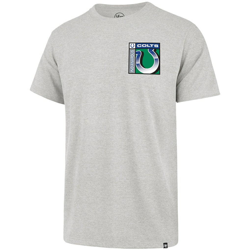 Indianapolis Colts '47 Chrome Plate Franklin T-Shirt Gray