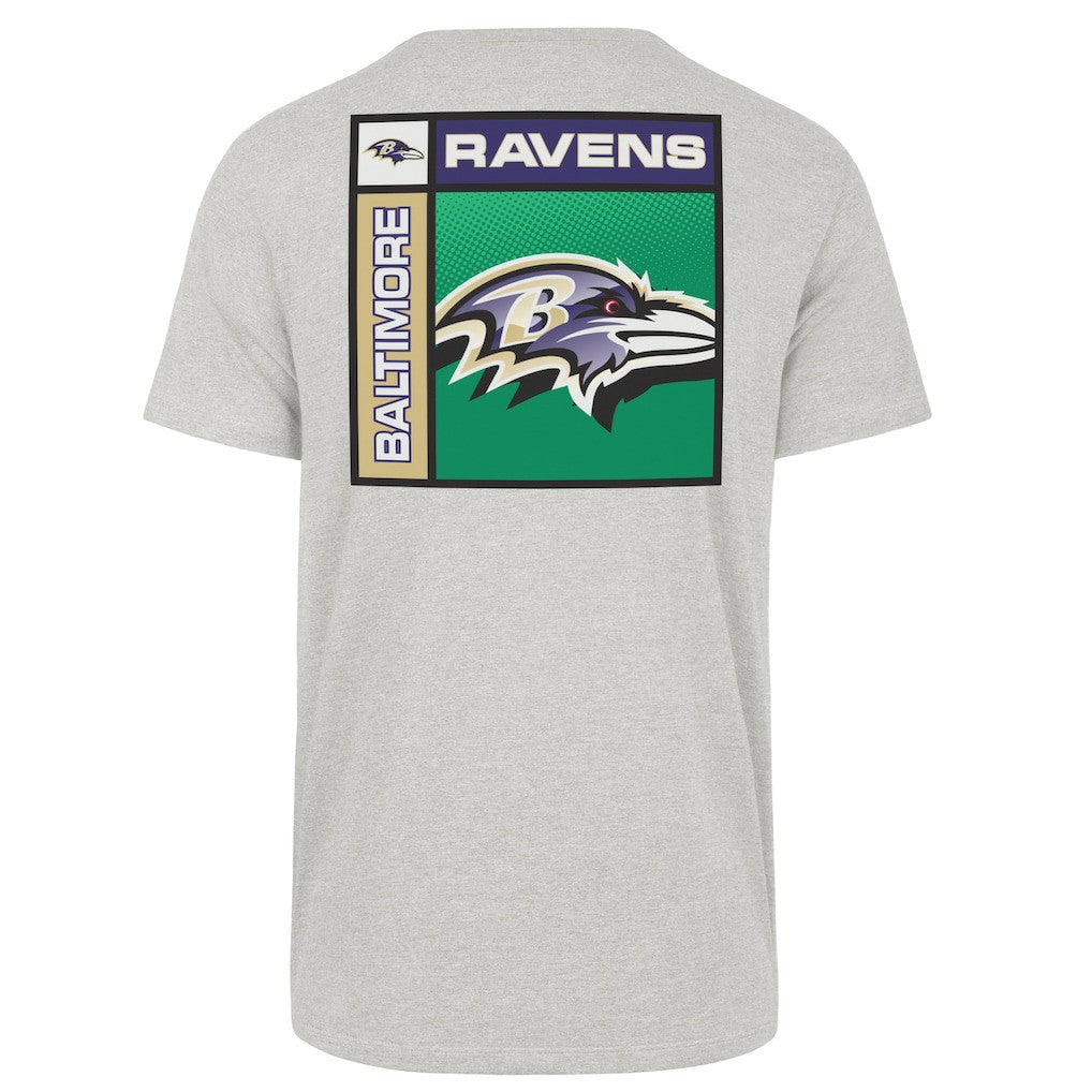 Baltimore Ravens '47 Chrome Plate Franklin T-Shirt Gray