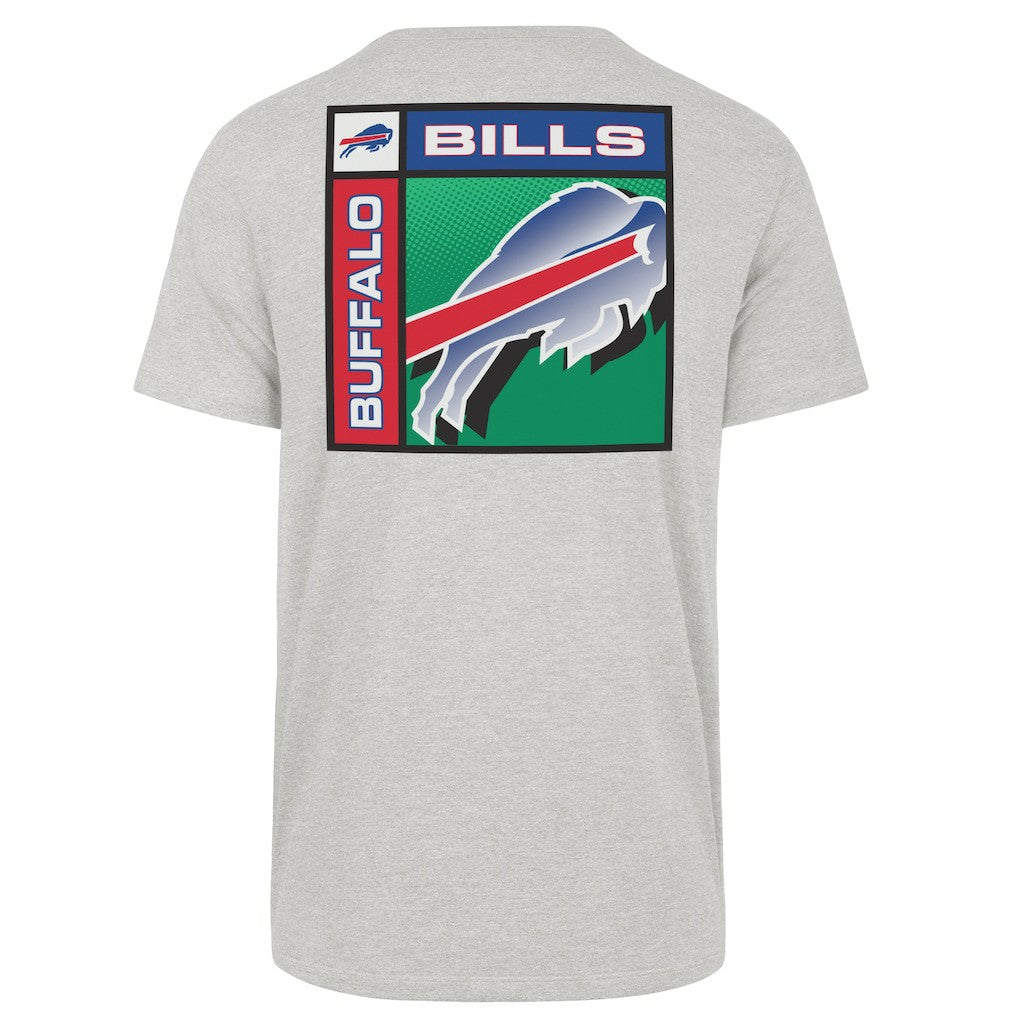 Buffalo Bills '47 Chrome Plate Franklin T-Shirt Gray