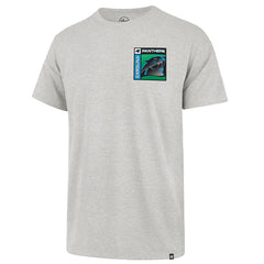 Carolina Panthers '47 Chrome Plate Franklin T-Shirt Gray