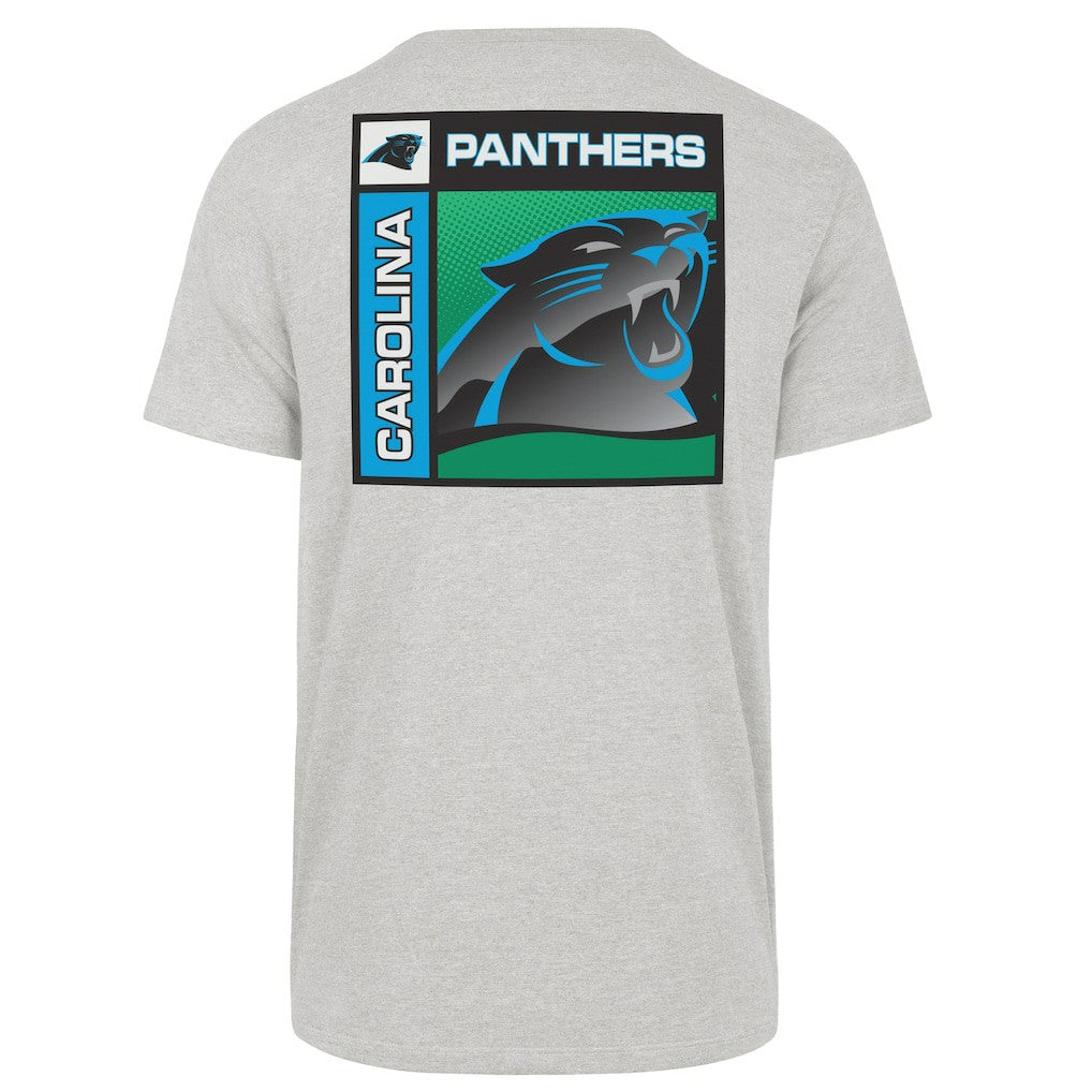 Carolina Panthers '47 Chrome Plate Franklin T-Shirt Gray