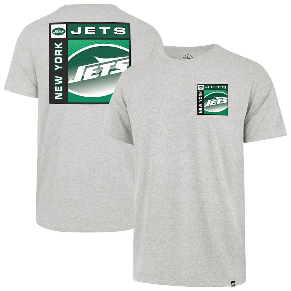 New York Jets '47 Chrome Plate Franklin T-Shirt Gray