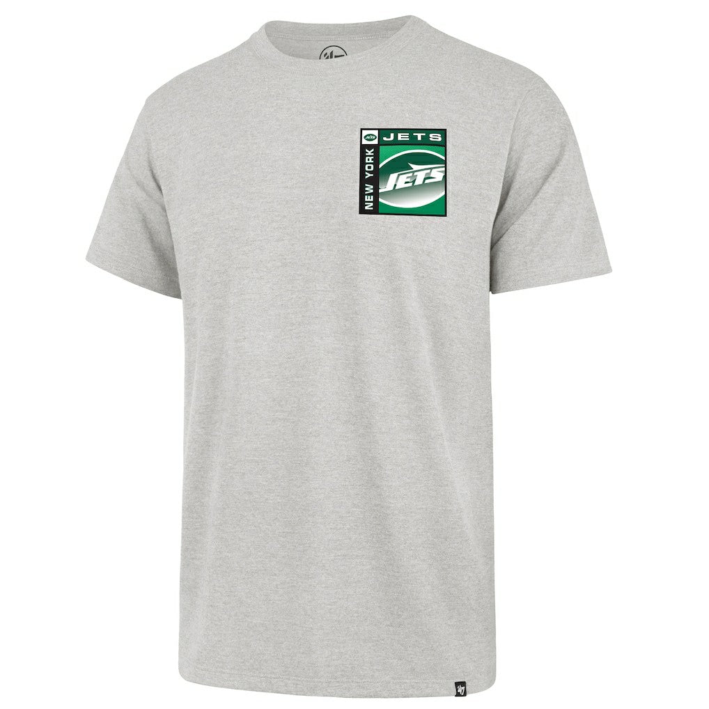 New York Jets '47 Chrome Plate Franklin T-Shirt Gray