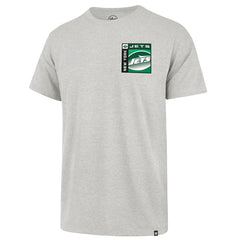 New York Jets '47 Chrome Plate Franklin T-Shirt Gray