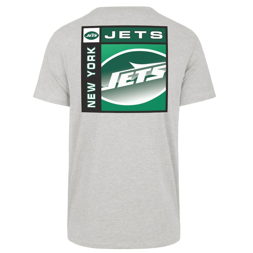 New York Jets '47 Chrome Plate Franklin T-Shirt Gray