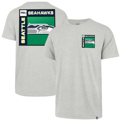 Seattle Seahawks '47 Chrome Plate Franklin T-Shirt Gray