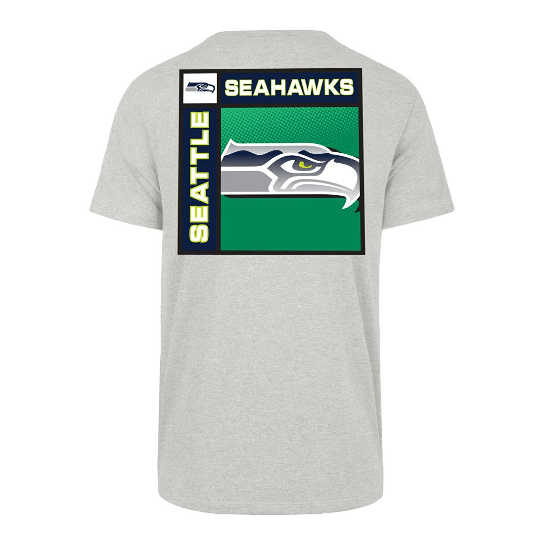 Seattle Seahawks '47 Chrome Plate Franklin T-Shirt Gray