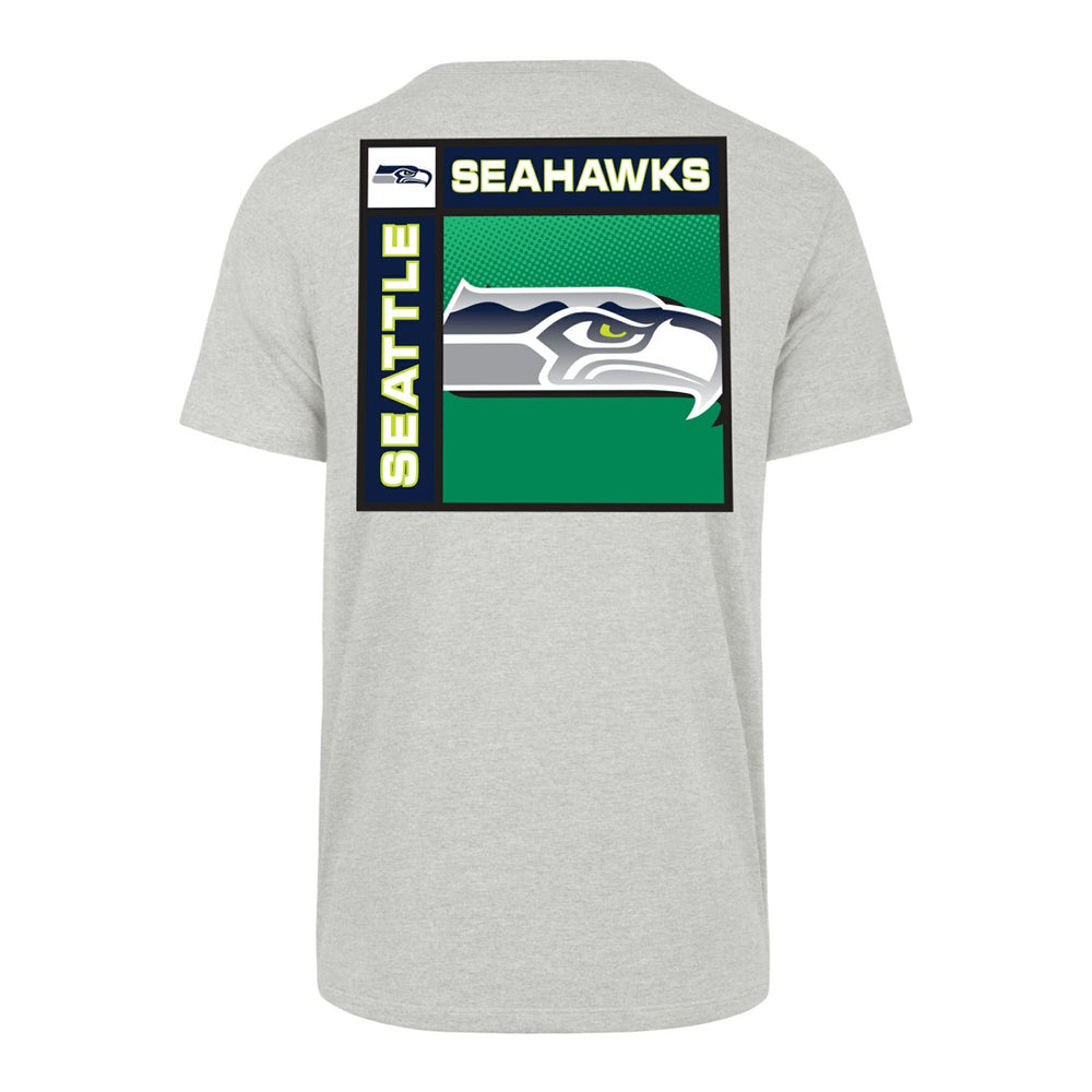 Seattle Seahawks '47 Chrome Plate Franklin T-Shirt Gray