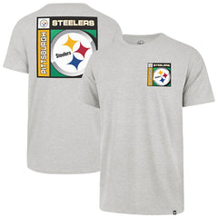 Pittsburgh Steelers '47 Chrome Plate Franklin T-Shirt Gray