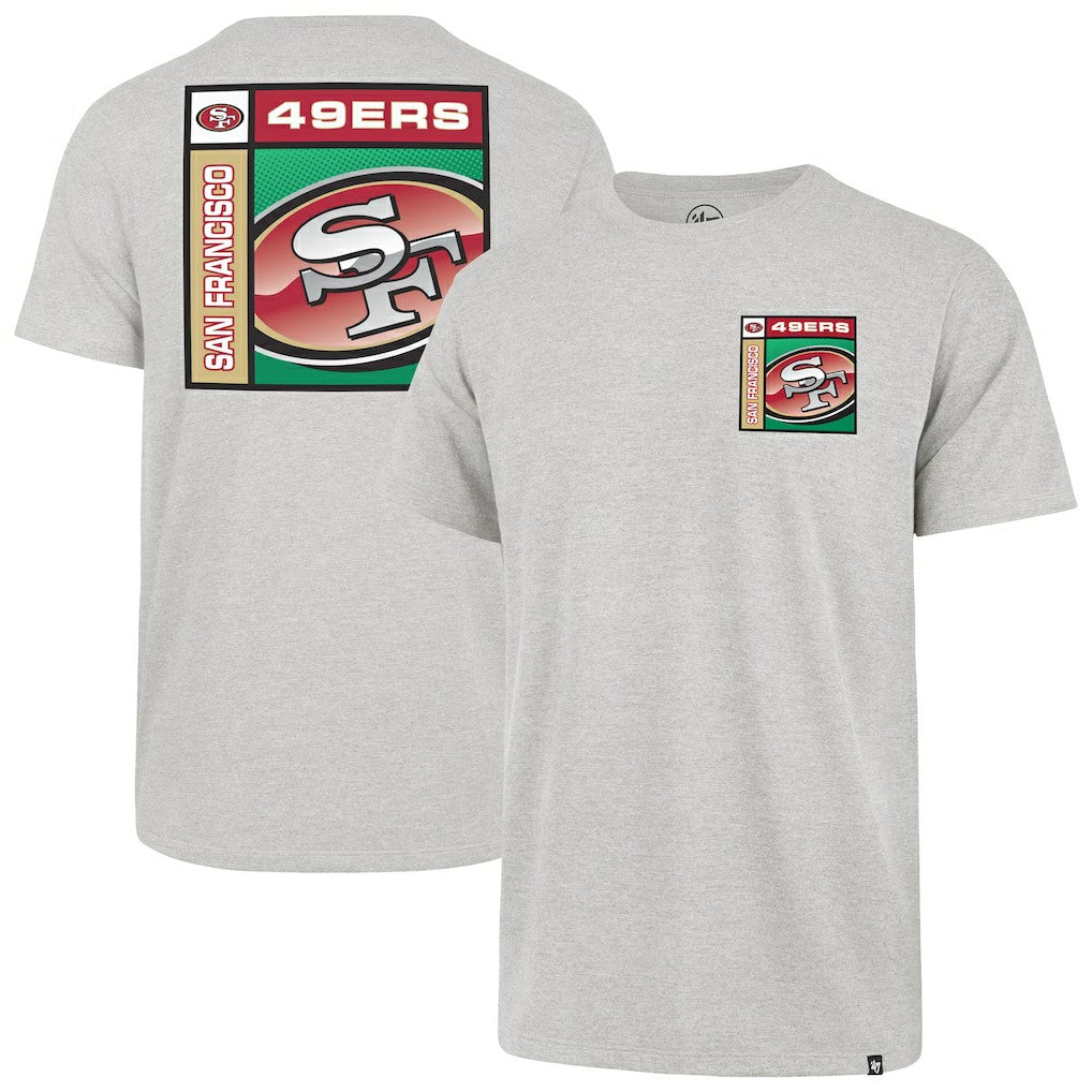 San Francisco 49ers '47 Chrome Plate Franklin T-Shirt Gray