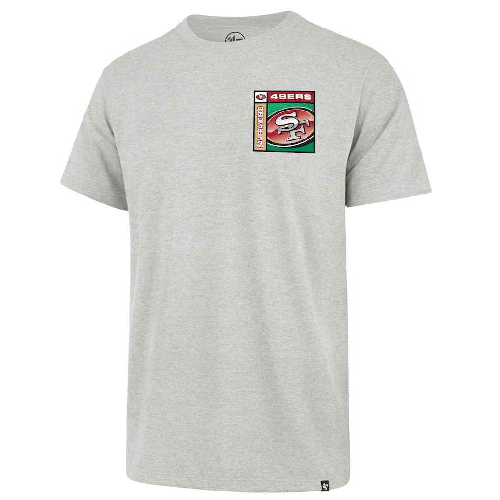 San Francisco 49ers '47 Chrome Plate Franklin T-Shirt Gray