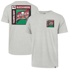 Tampa Bay Buccaneers '47 Chrome Plate Franklin T-Shirt Gray