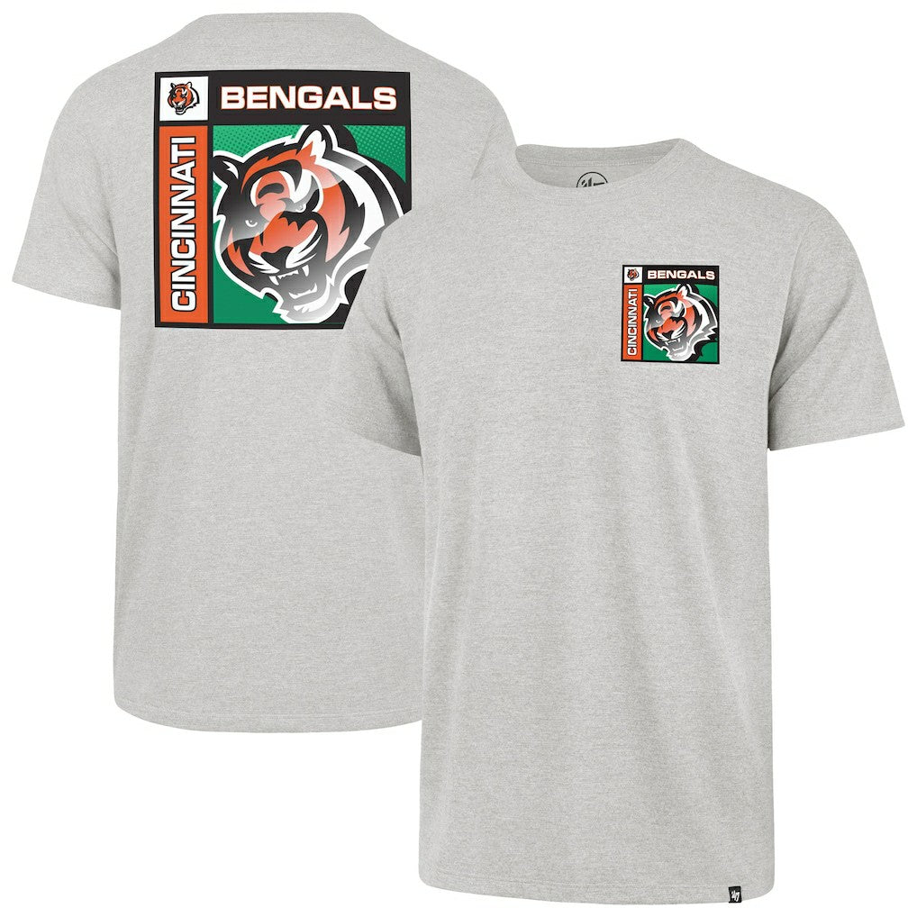 Cincinnati Bengals '47 Chrome Plate Franklin T-Shirt Gray