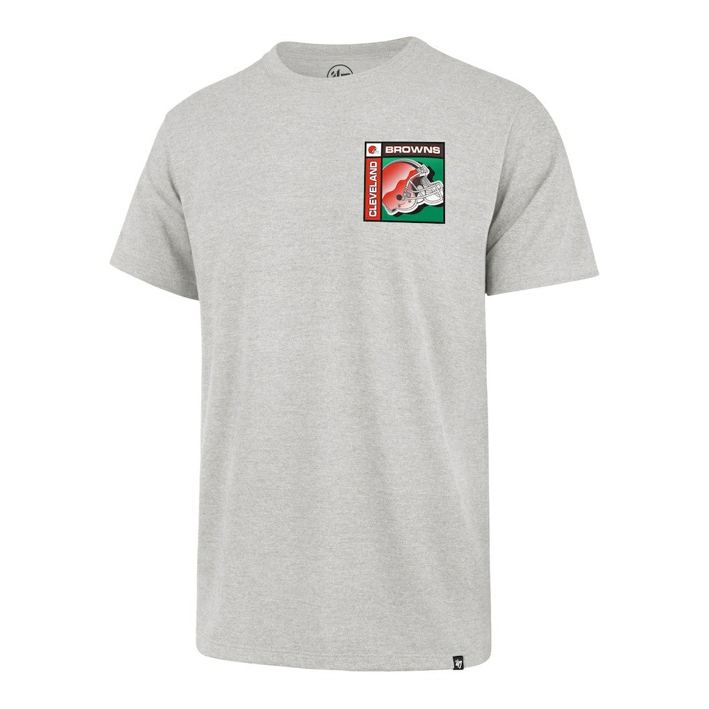 Cleveland Browns '47 Chrome Plate Franklin T-Shirt Gray