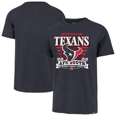 Houston Texans '47 Stripe Splash Franklin T-Shirt Navy