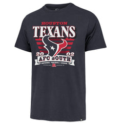 Houston Texans '47 Stripe Splash Franklin T-Shirt Navy