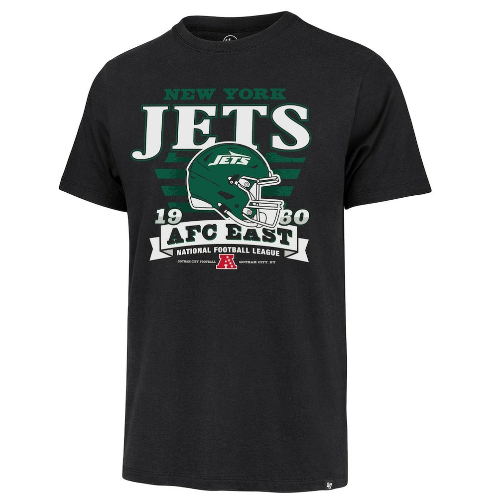 New York Jets '47 Stripe Splash Franklin T-Shirt Black