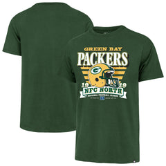 Green Bay Packers '47 Stripe Splash Franklin Throwback T-Shirt Green