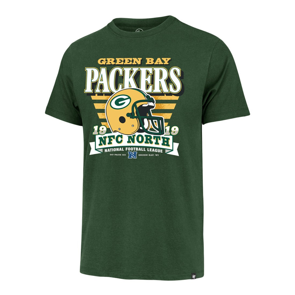 Green Bay Packers '47 Stripe Splash Franklin Throwback T-Shirt Green