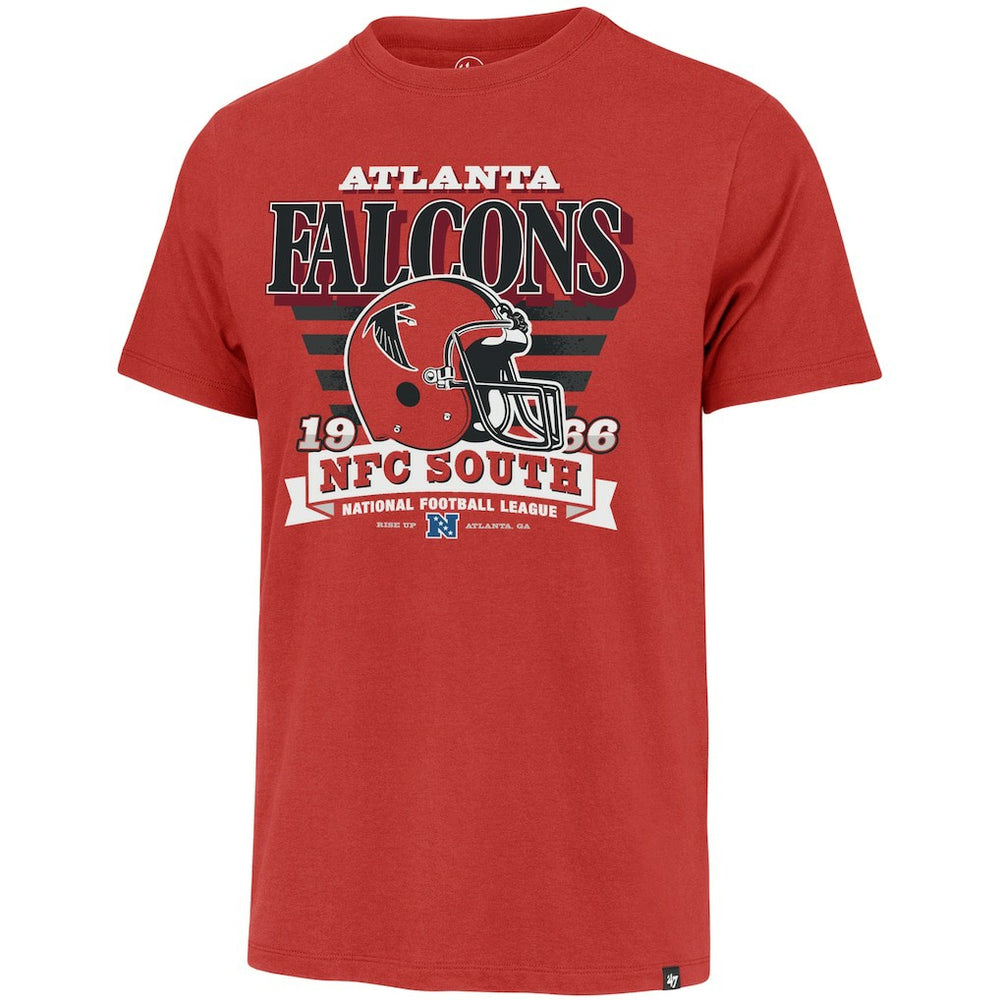 Atlanta Falcons '47 Stripe Splash Franklin Throwback T-Shirt Red
