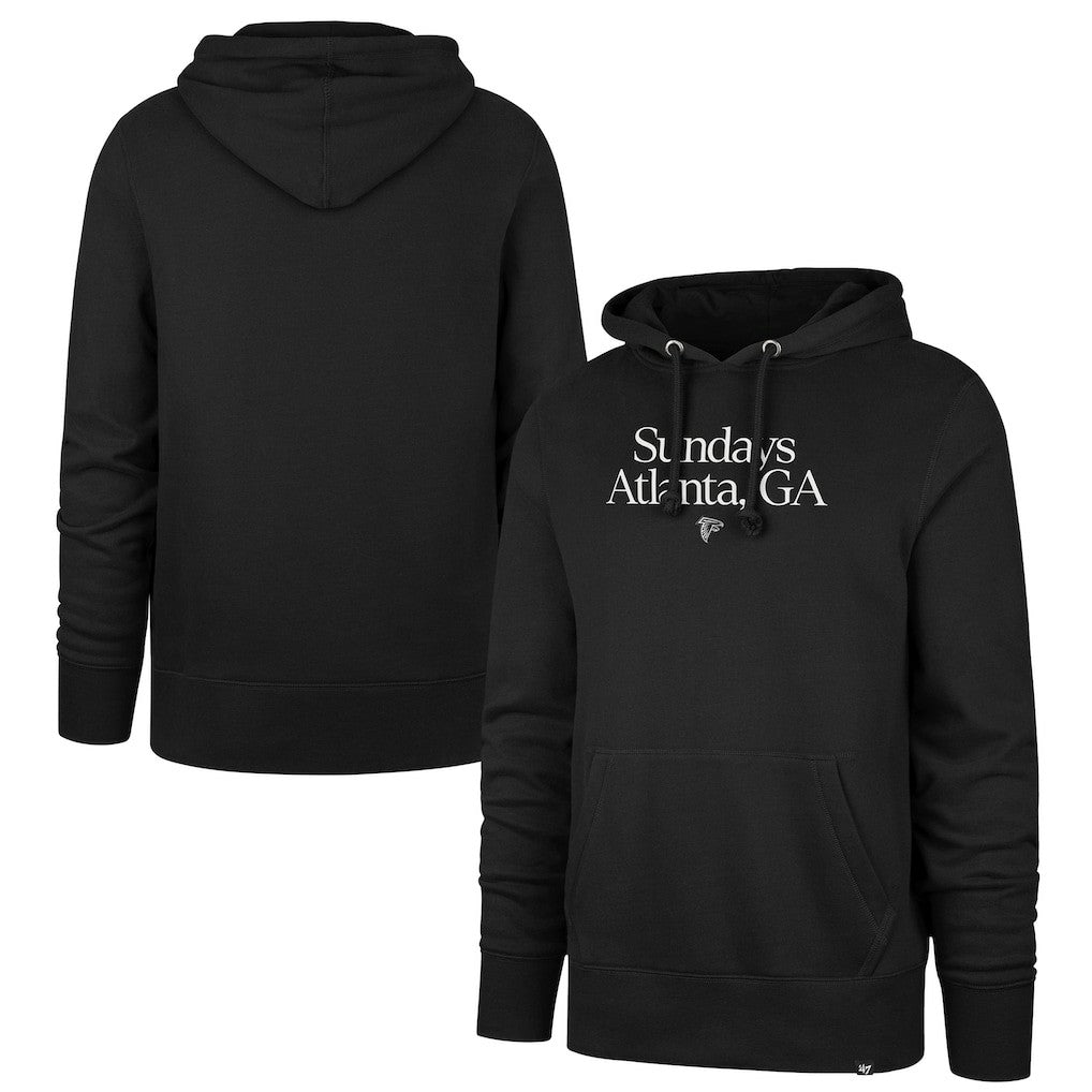 Atlanta Falcons '47 Sundays Regional Headline Hoodie Black