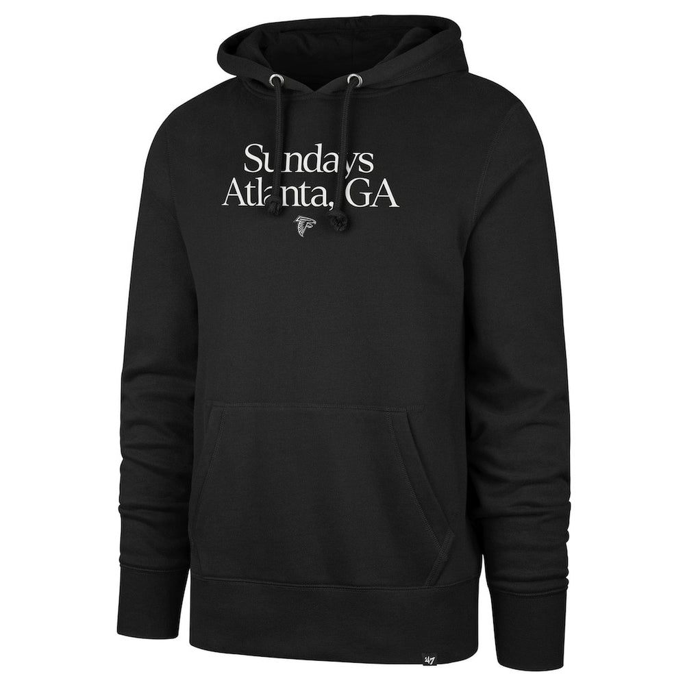 Atlanta Falcons '47 Sundays Regional Headline Hoodie Black