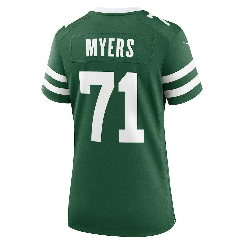 Josh Myers New York Jets Women's Game Jersey Legacy Green