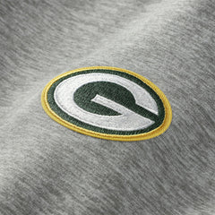 Green Bay Packers Antigua Urgent Pullover Hoodie Heather Gray/Black
