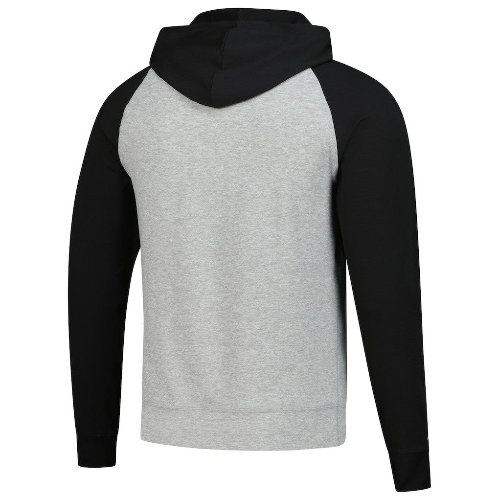 Cincinnati Bengals Antigua Urgent Pullover Hoodie Heather Gray/Black