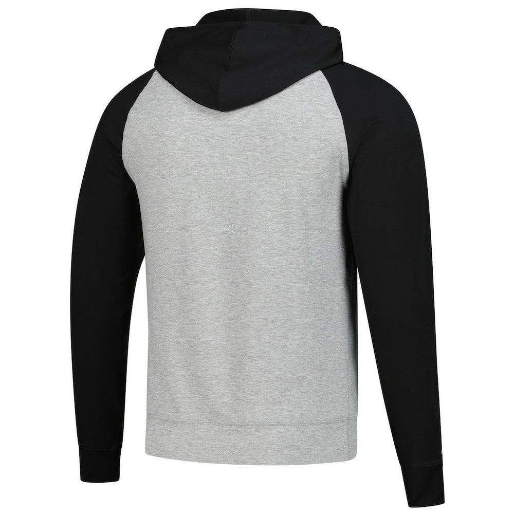 Cincinnati Bengals Antigua Urgent Pullover Hoodie Heather Gray/Black