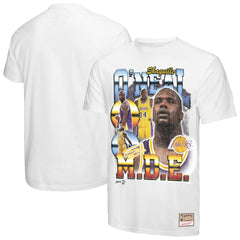 Shaquille O'Neal Los Angeles Lakers Commemorative Collage T-Shirt White