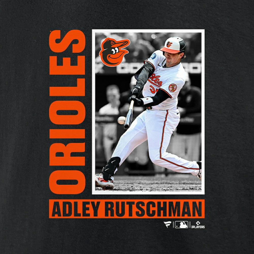 Adley Rutschman Baltimore Orioles Player Hot Streak T-Shirt - Black T-shirts