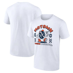 Detroit Tigers Opening Day Hometown T-Shirt - White T-shirts